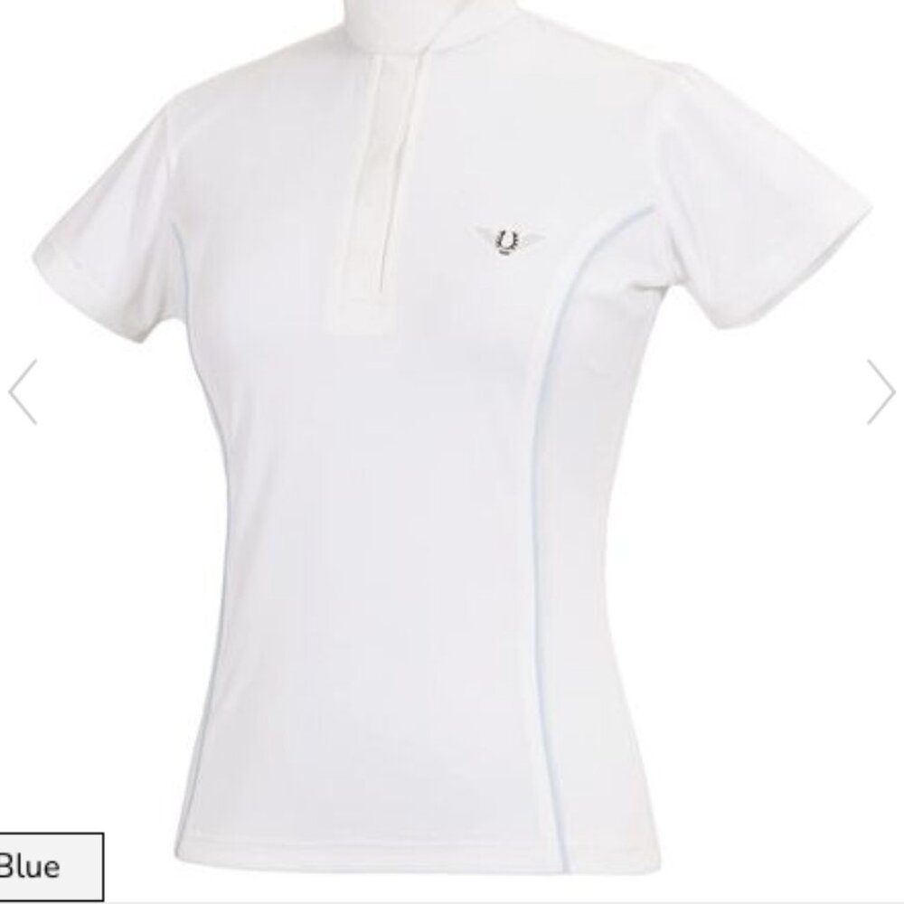 TuffRider Ladies Kirby Kwik Dry Short Sleeve Show Shirt